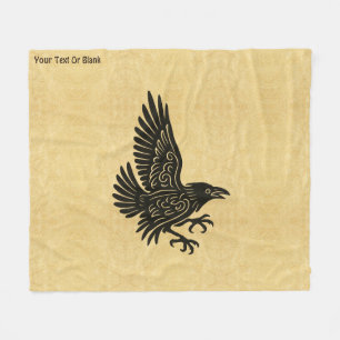Couverture Polaire Danse Norse Raven