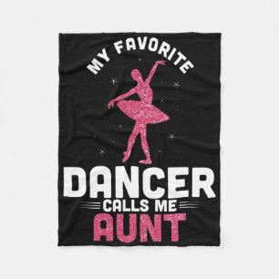 Couverture Polaire Danse Tante Mignonne Danser Mes Appels De Danseur 