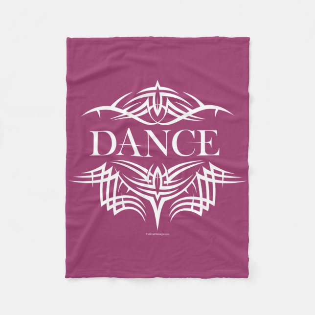 Couverture Polaire Danse tribale (Devant)