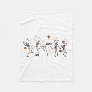 Couverture Polaire Danser Skeleton Bible Vernis Dry Bones Venez Vivan