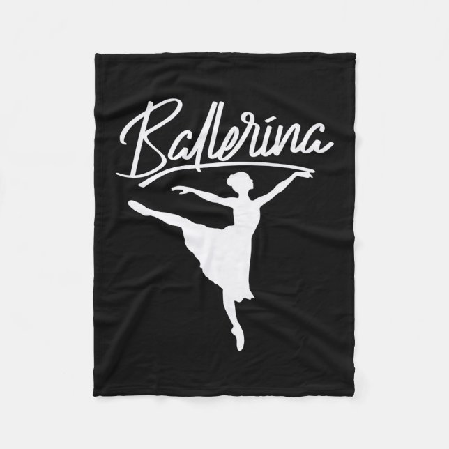 Couverture Polaire Danseur de Ballerina (Devant)