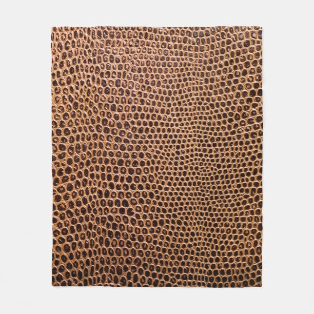Couverture Polaire dark leather background (Devant)
