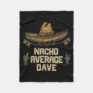 Couverture Polaire Dave - Funny Cinco De Mayo Sombrero Fiesta Fathers