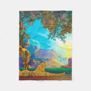 Couverture Polaire Daybreak Maxfield Parrish