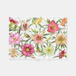Couverture Polaire Daylilies partout