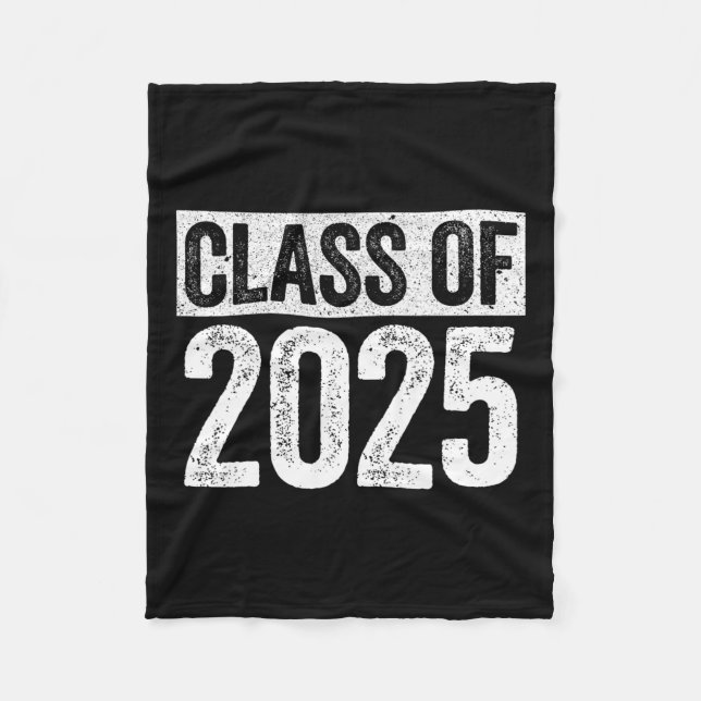 Couverture Polaire De 2025 Senior 2025 Graduation (Devant)