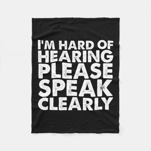 Couverture Polaire De L'Audience Sourde Audience Malaisée Langue Des  (Devant)