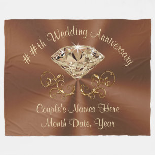 Couverture Polaire De magnifiques cadeaux d'anniversaire Mariage pers