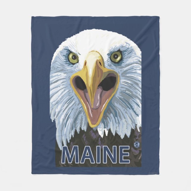 Couverture Polaire De MaineEagle fin (Devant)