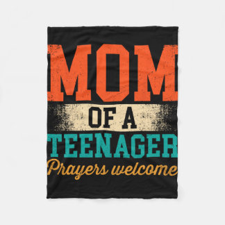 Couverture Polaire De Prières Adolescentes Accueillent Les Femmes Mot