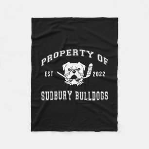 Couverture Polaire De Sudbury Bulldog Fun 2 