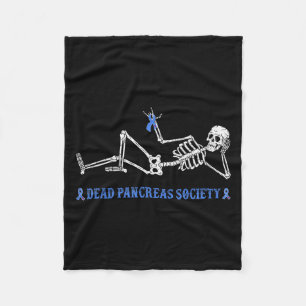 Couverture Polaire Dead Pancreas Société Sensibilisation au diabète