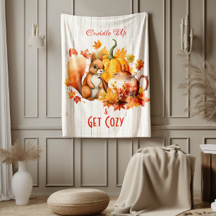 Couverture Polaire Debout et deviens confortable - Automne