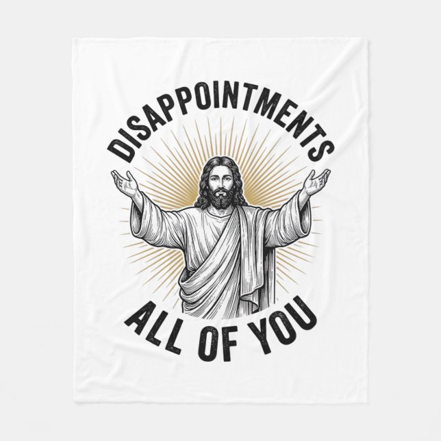Couverture Polaire Déceptions Vous Tous Chemise Religieuse Vintage (Devant)