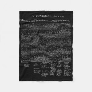 Couverture Polaire Déclaration d'indépendance des États-Unis d'Amériq