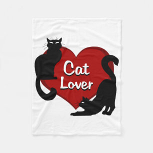 Couverture Polaire Décor de literie de Blanket Le Chat Blankets