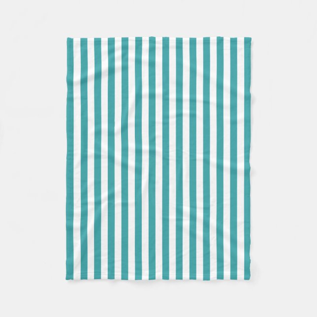 Couverture Polaire Décor Vert Blancs Tendance Couleurs Modernes (Devant)