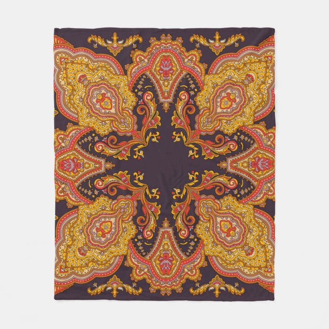 Couverture Polaire décoration textile classique impression numérique  (Devant)