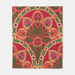 Couverture Polaire Decorative ornamental oriental style seamless flor