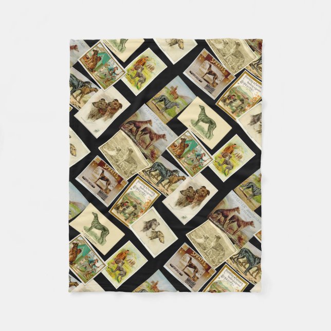 Couverture Polaire Deerhound vintage (Devant)