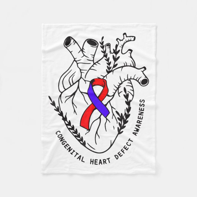 Couverture Polaire Défauts Cardiaques Congénitaux Sensibilisation Déf (Devant)