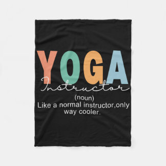 Couverture Polaire Définition de professeur de yoga normal seulement 