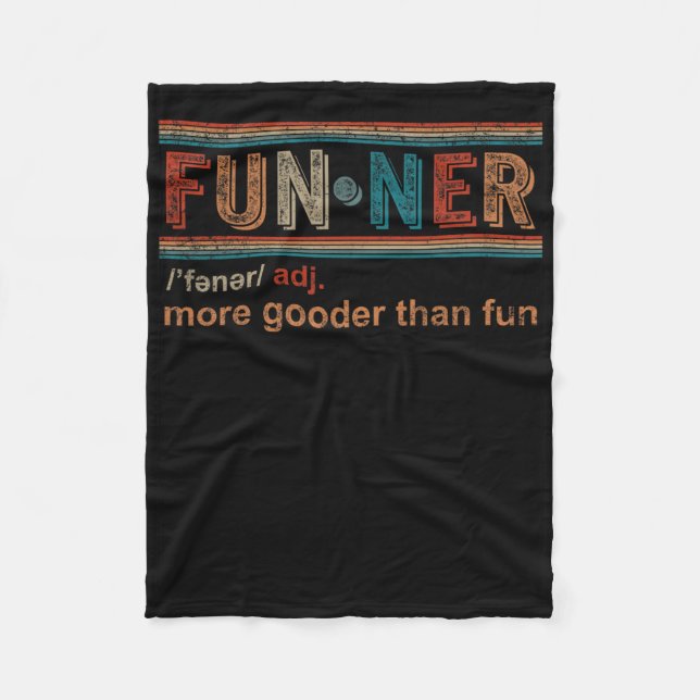Couverture Polaire Définition Du Fondateur Plus Gooder Que Fun Hilari (Devant)