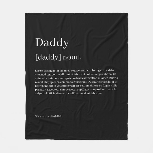 Couverture Polaire Définition Votre Propre Amusement Personnalisé (Devant)