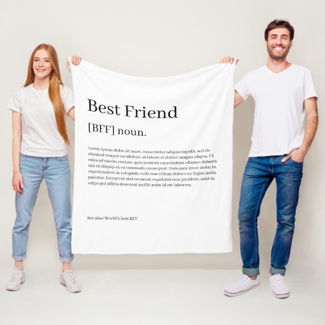 Couverture Polaire Définition Votre Propre Amusement Personnalisé (En situation)