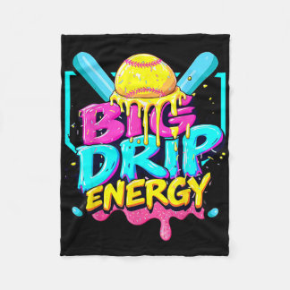 Couverture Polaire Dégoulinade Douce Pour Filles Crème Glacée Dégouli