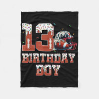 Dégout de football 13e anniversaire garçon fan de