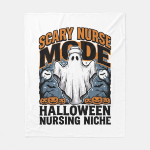 Couverture Polaire Déguisement d'infirmière effrayante Halloween Chem