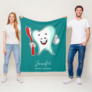 Couverture Polaire Dental Care Happy Tooth