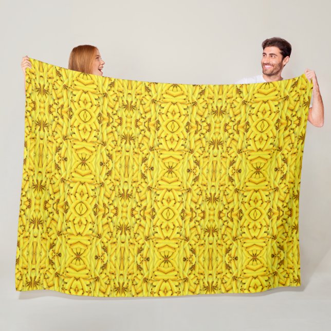 Couverture Polaire Des Bananes Pour Mon Doudou Blankie (En situation)
