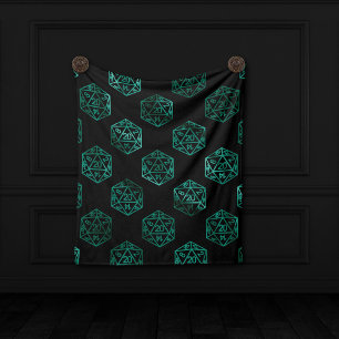 Couverture Polaire Dés RPG   Emerald Imaginaire Tabletop Retro Gamer