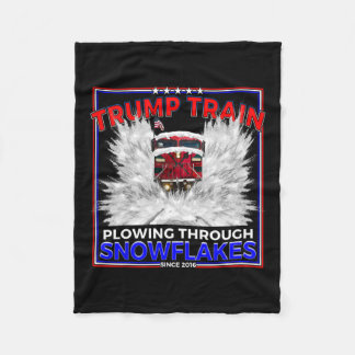 Couverture Polaire Des Snowflakes Au Président Trump ! Train Maga Tru