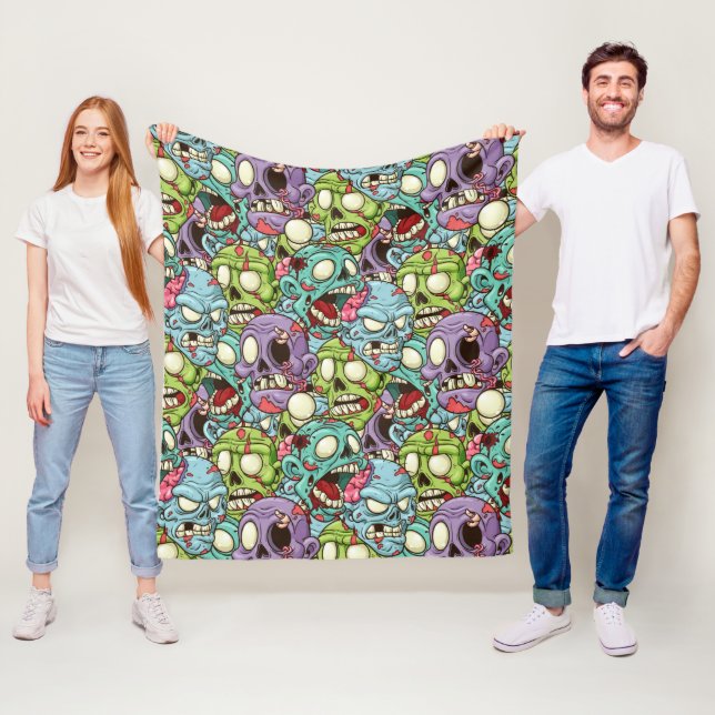 Couverture Polaire Des zombies ! (En situation)