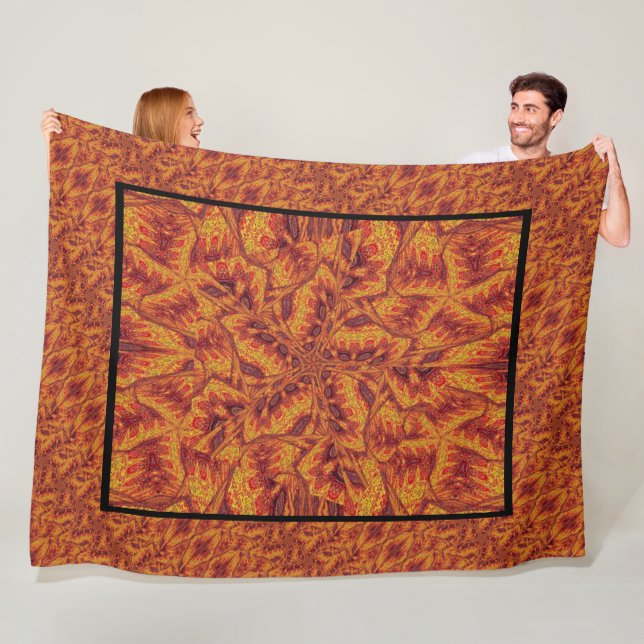 Couverture Polaire Desert Sunshine 228 (En situation)