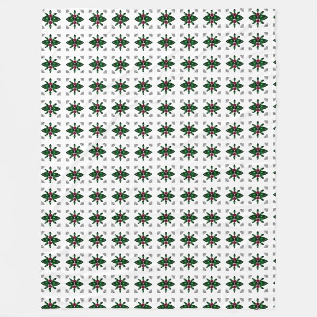 Couverture Polaire Design d'araignée (Devant)