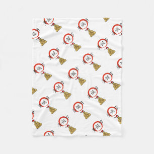 Couverture Polaire Design de Noël zen