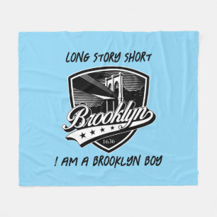 Couverture Polaire Design élégant du logo Brooklyn