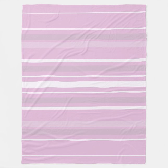 Couverture Polaire Design élégant moderne Rose Rose couleur Harmonie (Devant)