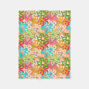 Couverture Polaire Design Motif africain Ankara
