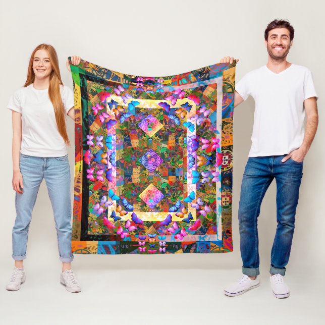 Couverture Polaire Design portugais (En situation)