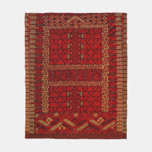 Couverture Polaire Design turkmène antique