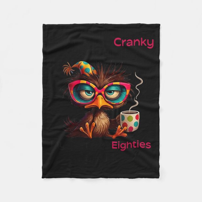 Couverture Polaire Désolé Cranky J'ai Passé de Terribles Années Quatr (Devant)