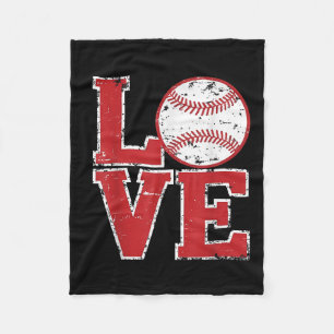 Couverture Polaire Désolé Mesdames Mon Coeur Appartient À Baseball Bo
