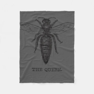 Couverture Polaire Dessin classique de l'illustration de Queen Bee