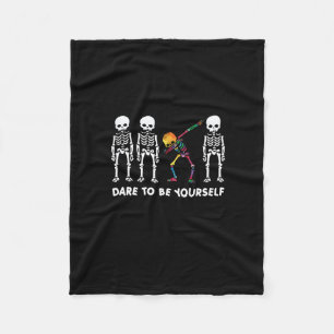 Couverture Polaire dessin d'art de skateboard vintage tshirt