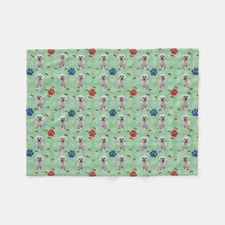 Couverture Polaire Dessin maltais